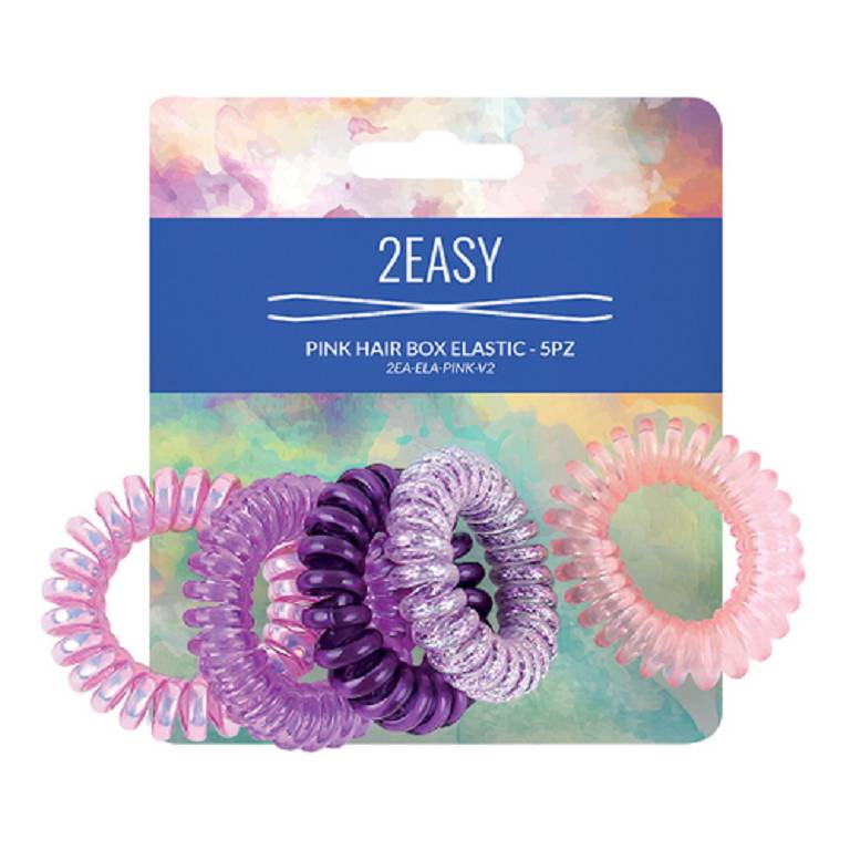 2EASY PINK HAIR BOX ELASTIC5PZ