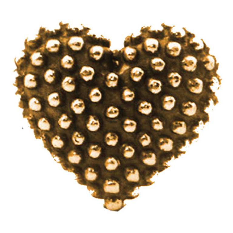 BJT292 ORECCHINI POPPY 12MM GP
