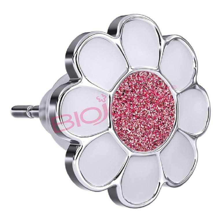 BJT713 ORECCHINI ROSE FLOWE SS