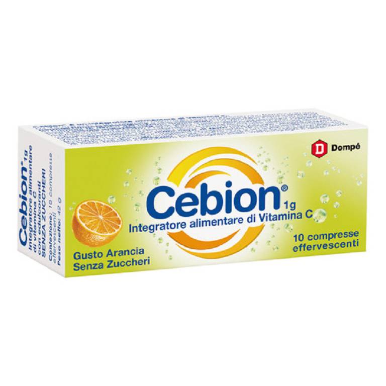 CEBION EFF VIT C S/ZUCCH 10CPR