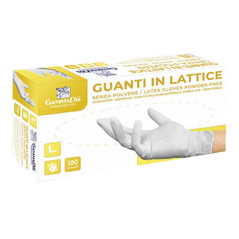 GAMMADIS GUANTI LATT S/POLV M