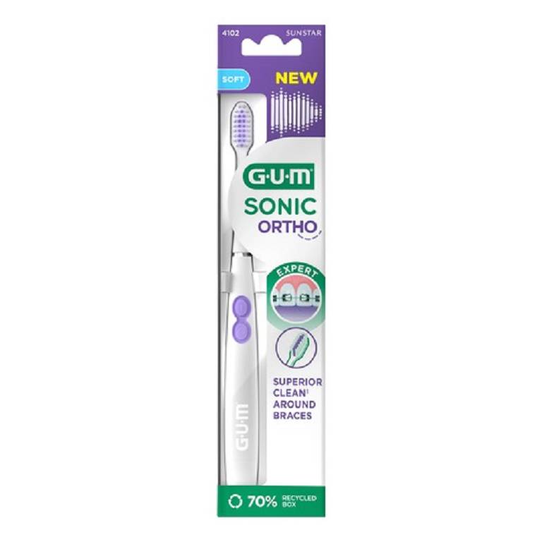 GUM SONIC ORTHO BATTERY TOOTHB