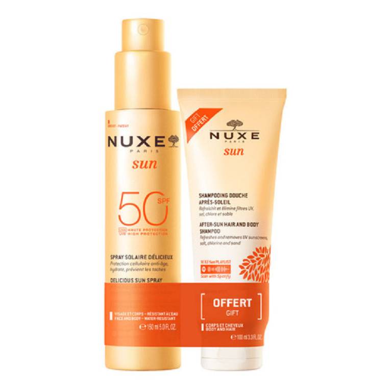 NUXE SUN SPRAY50 150ML+SH DOCC