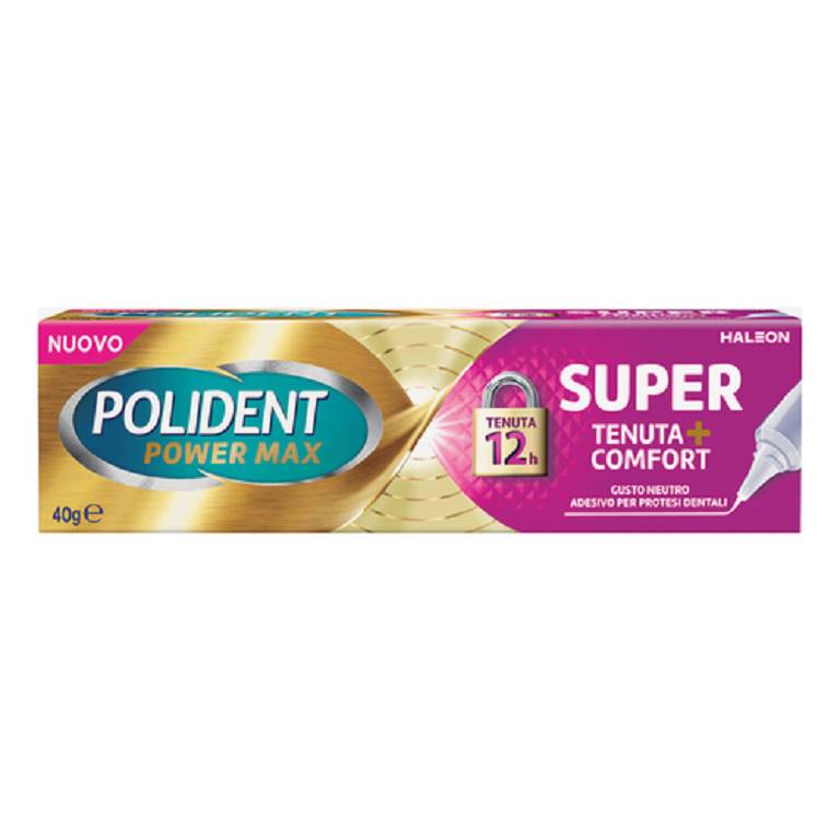 POLIDENT POWER MAX SUPER 40G - Farmacia Mazzini | Bologna (BO)