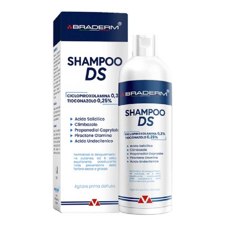 SHAMPOO DS 200ML BRADERM